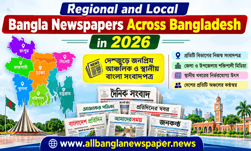 Regional and Local Bangla Newspapers Across Bangladesh in 2026